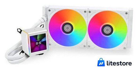 Система жидкостного охлаждения для процессора Lian Li Galahad II LCD 280 G89.GA2ALCD28W.00 - Изображение №1 — Лайт Стор