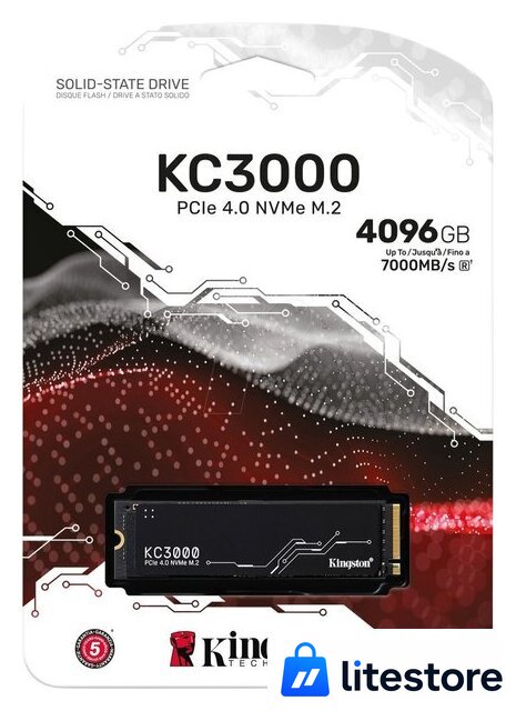 SSD Kingston KC3000 4TB SKC3000D/4096G - Изображение №5 — Лайт Стор