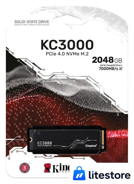 SSD Kingston KC3000 2TB SKC3000D/2048G - Изображение №5 — Лайт Стор