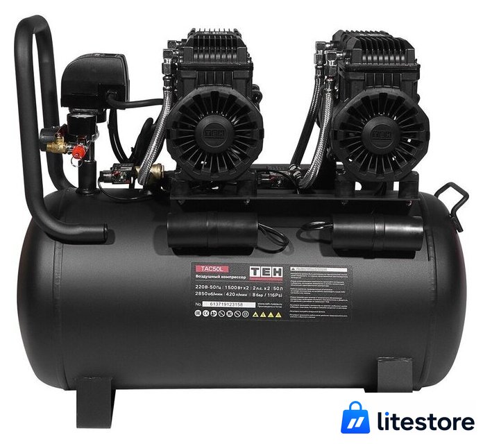 Компрессор TEH TAC50L - Изображение №2 — Лайт Стор