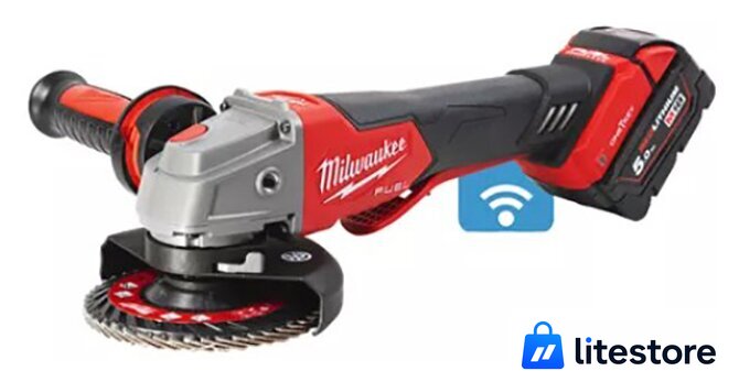 Угловая шлифмашина Milwaukee M18 ONEFSAG 125XPDB-502X Fuel 4933478435 (с 2-мя АКБ) - Изображение №1 — Лайт Стор