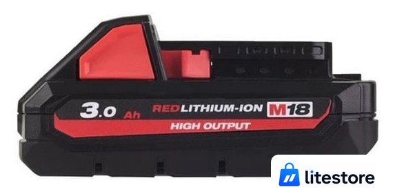 Аккумулятор Milwaukee M18 HB3 4932471069 (18В/3.0 Ah) - Изображение №2 — Лайт Стор