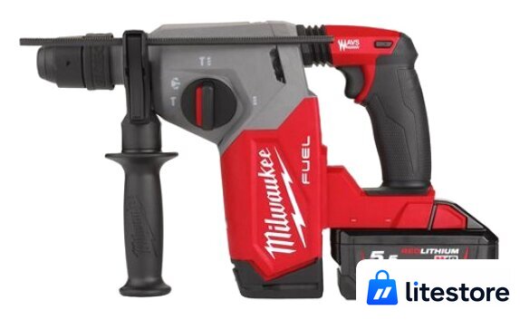 Перфоратор Milwaukee M18 FHX-552X FUEL 4933478889 (с 2-мя АКБ, кейс) - Изображение №1 — Лайт Стор