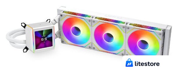 Система жидкостного охлаждения для процессора Lian Li Galahad II LCD SL Infinity 360 G89.GA2ALCD36INW.00 - Изображение №1 — Лайт Стор