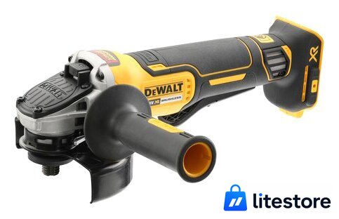 Угловая шлифмашина DeWalt DCG406NT-XJ (без АКБ, кейс) - Изображение №1 — Лайт Стор
