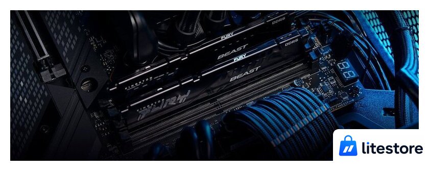 Оперативная память Kingston FURY Beast 2x8ГБ DDR5 6000 МГц KF560C30BBEK2-16 - Изображение №3 — Лайт Стор