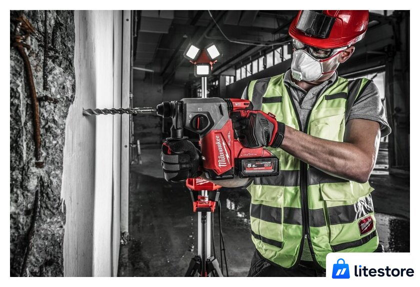 Перфоратор Milwaukee M18 ONE FH-0 4933478895 (без АКБ) - Изображение №9 — Лайт Стор