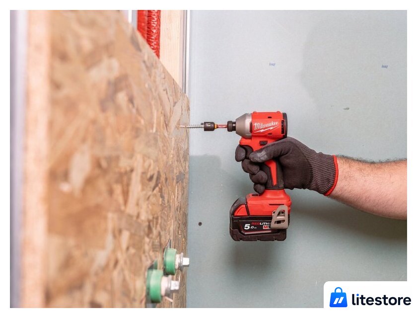 Винтоверт Milwaukee M18 BLIDRCMC-402C 4933499457 (с 2-мя АКБ, кейс) - Изображение №9 — Лайт Стор