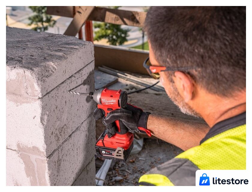 Винтоверт Milwaukee M18 BLIDRCMC-402C 4933499457 (с 2-мя АКБ, кейс) - Изображение №10 — Лайт Стор