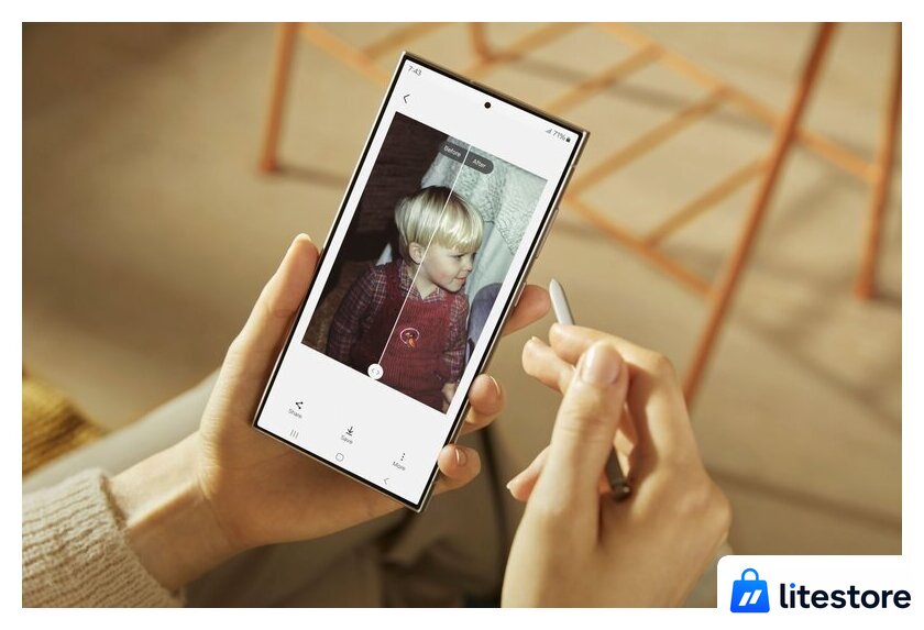 Телефон Samsung Galaxy S24 Ultra SM-S928B 512GB (титановый черный) - Изображение №12 — Лайт Стор
