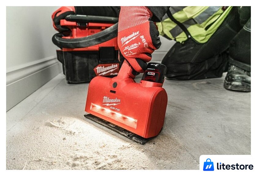 Насадка для ковра Milwaukee M12 AIR-TIP M12AUN-0 4932479461 (без АКБ) - Изображение №12 — Лайт Стор