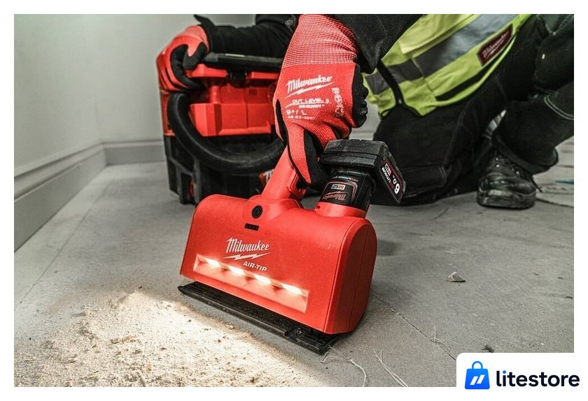 Насадка для ковра Milwaukee M12 AIR-TIP M12AUN-0 4932479461 (без АКБ) - Изображение №10 — Лайт Стор