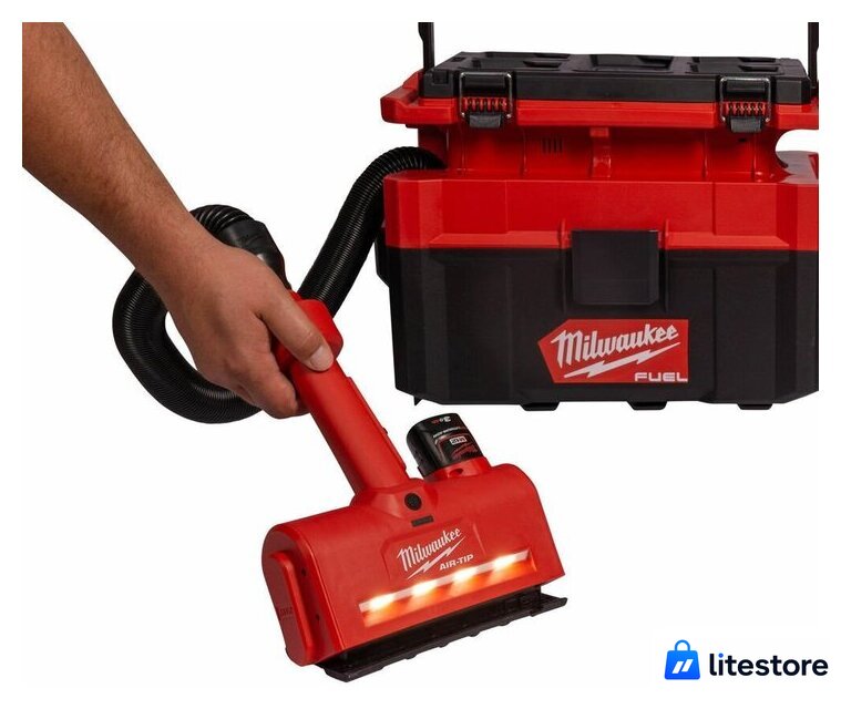 Насадка для ковра Milwaukee M12 AIR-TIP M12AUN-0 4932479461 (без АКБ) - Изображение №4 — Лайт Стор