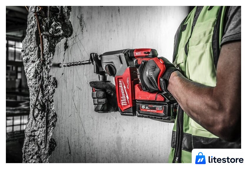 Перфоратор Milwaukee M18 FH-0 4933478499 (без АКБ) - Изображение №12 — Лайт Стор