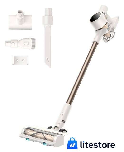 Пылесос Dreame Cordless Vacuum Cleaner R10s VZV22A (евровилка, белый) - Изображение №1 — Лайт Стор