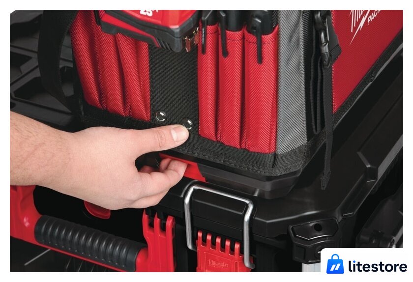Сумка для инструментов Milwaukee Packout 40 см 4932464085 - Изображение №4 — Лайт Стор