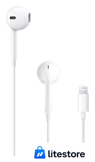 Наушники Apple EarPods (с разъёмом Lightning) - Изображение №1 — Лайт Стор