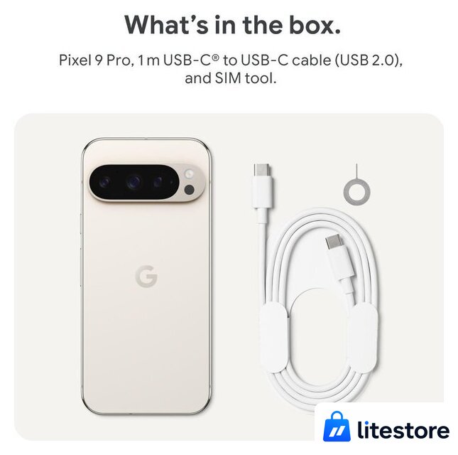 Телефон Google Pixel 9 Pro 16GB/256GB (фарфор) - Изображение №11 — Лайт Стор