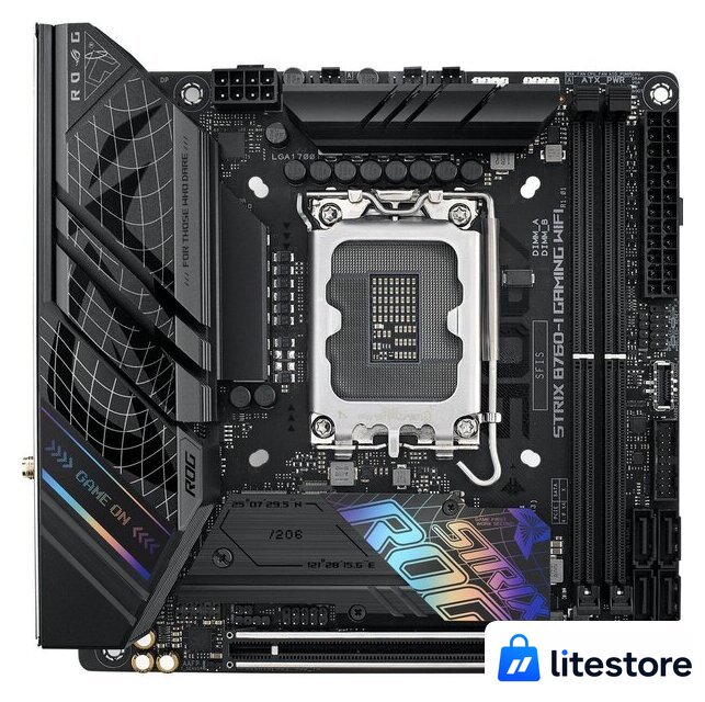 Материнская плата ASUS ROG Strix B760-I Gaming WiFi - Изображение №1 — Лайт Стор