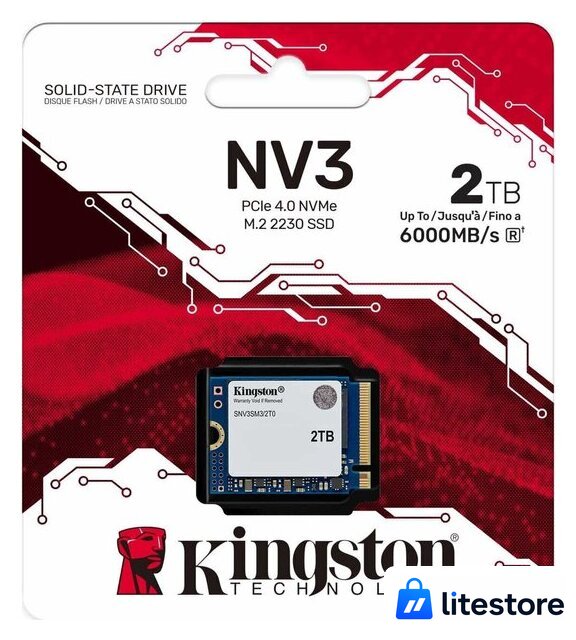 SSD Kingston NV3 2TB SNV3SM3/2T0 - Изображение №3 — Лайт Стор