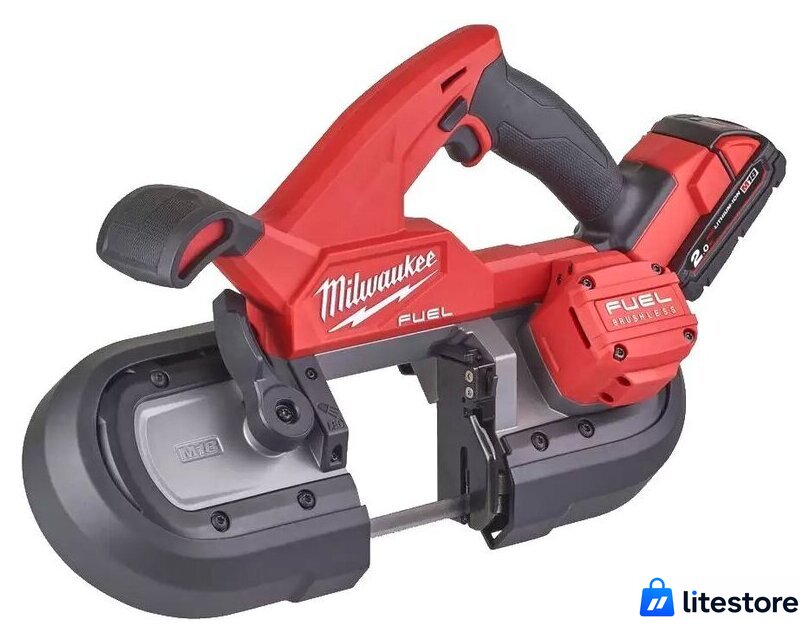 Ленточная пила Milwaukee Fuel M18 FBS85-202C 4933471497 (с 2-мя АКБ, кейс) - Изображение №1 — Лайт Стор