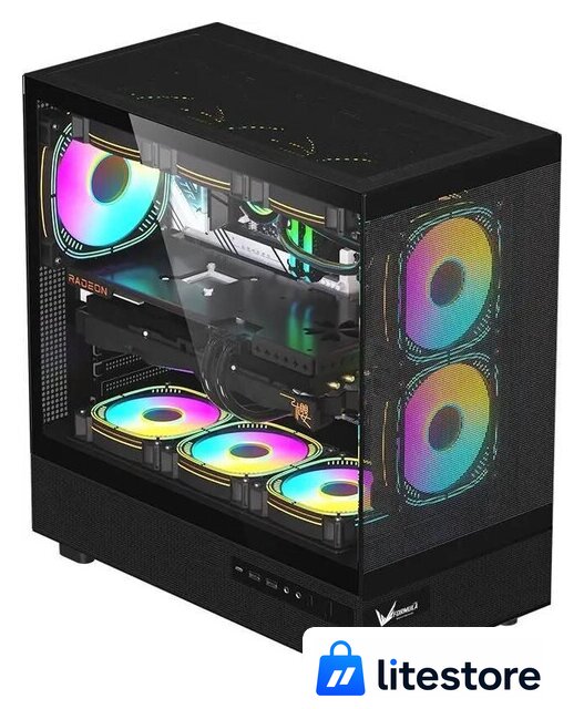 Корпус Formula Crystal Z8 Cosmic (черный) - Изображение №5 — Лайт Стор