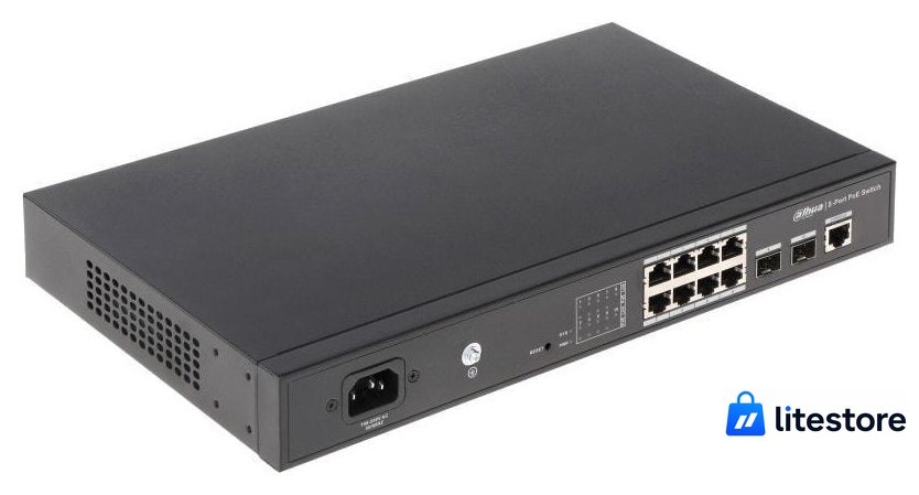 Управляемый коммутатор 2-го уровня Dahua DH-PFS4210-8GT-150 - Изображение №2 — Лайт Стор