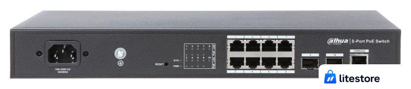 Управляемый коммутатор 2-го уровня Dahua DH-PFS4210-8GT-150 - Изображение №1 — Лайт Стор