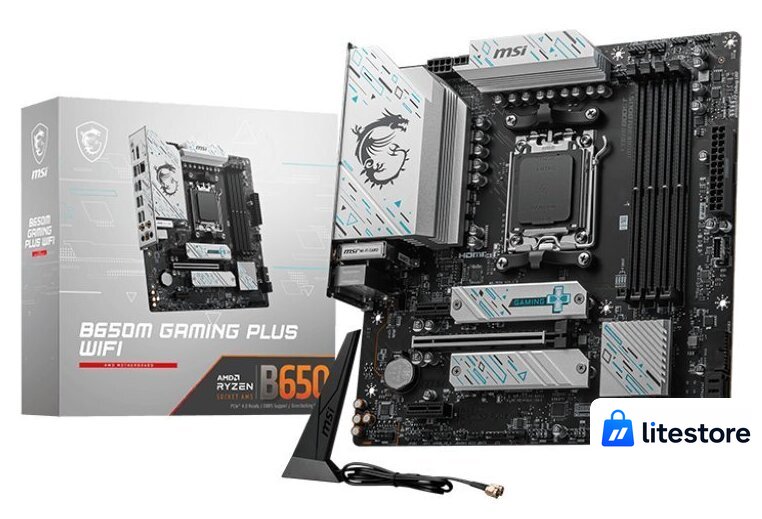 Материнская плата MSI B650M Gaming Plus WiFi - Изображение №2 — Лайт Стор