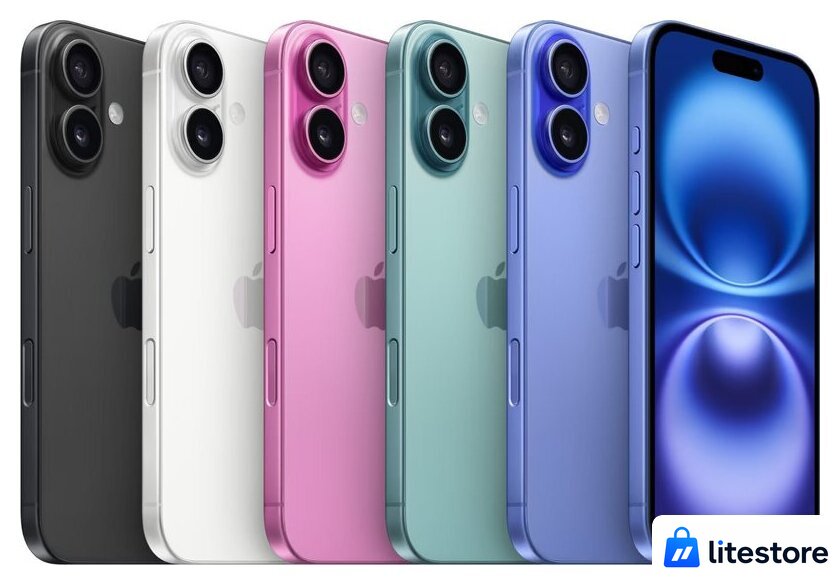 Телефон Apple iPhone 16 128GB (розовый) - Изображение №8 — Лайт Стор