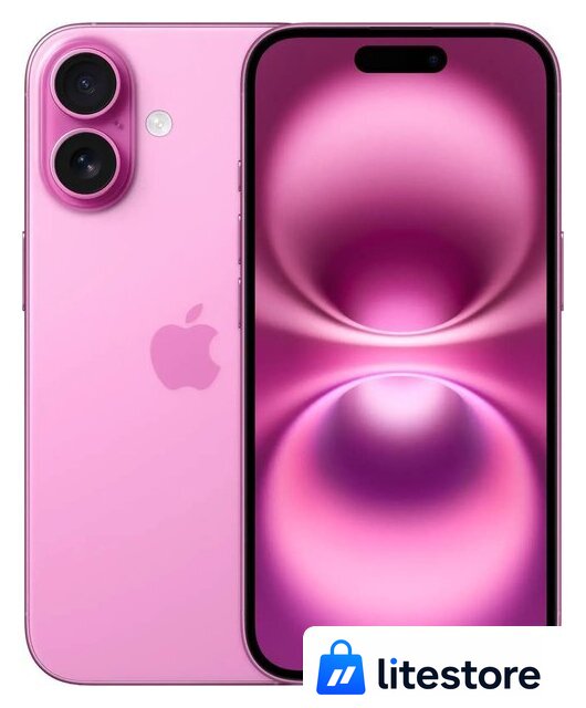 Телефон Apple iPhone 16 128GB (розовый) - Изображение №1 — Лайт Стор