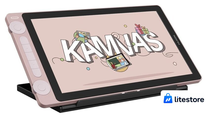 Графический монитор Huion Kamvas 13 Gen 3 (розовый) - Изображение №2 — Лайт Стор
