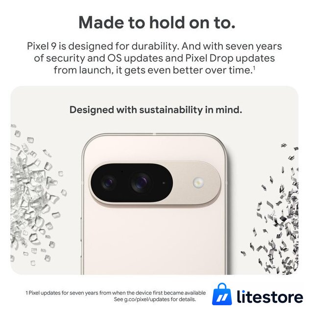 Телефон Google Pixel 9 12GB/256GB (пион) - Изображение №9 — Лайт Стор
