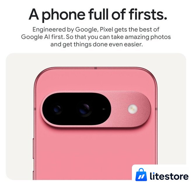 Телефон Google Pixel 9 12GB/256GB (пион) - Изображение №4 — Лайт Стор