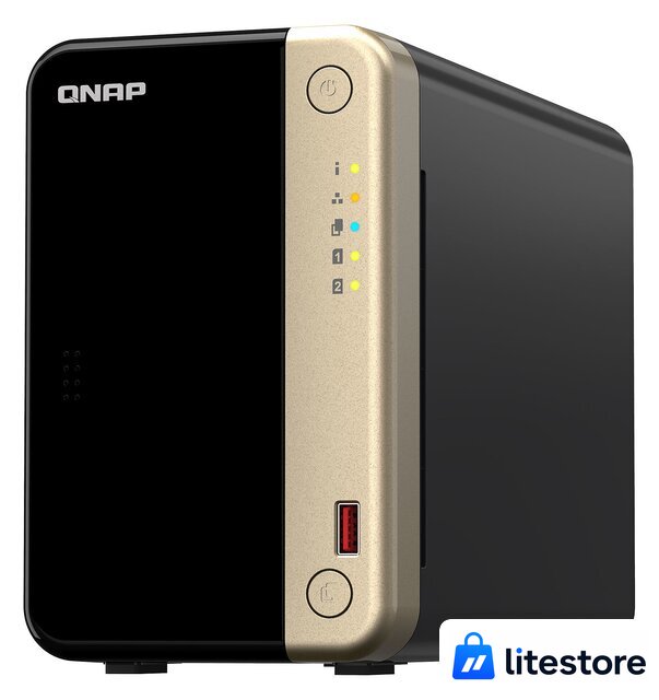 Сетевой накопитель QNAP TS-264-8G - Изображение №1 — Лайт Стор