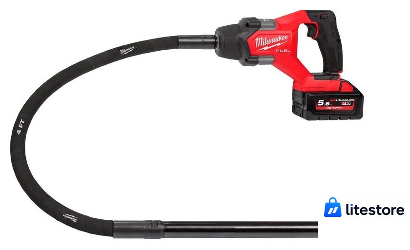 Вибратор глубинный Milwaukee M18 FUEL M18FCVN12-551 4933479597 (с 1-им АКБ) - Изображение №2 — Лайт Стор