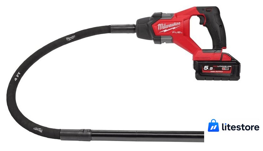Вибратор глубинный Milwaukee M18 FUEL M18FCVN12-551 4933479597 (с 1-им АКБ) - Изображение №1 — Лайт Стор