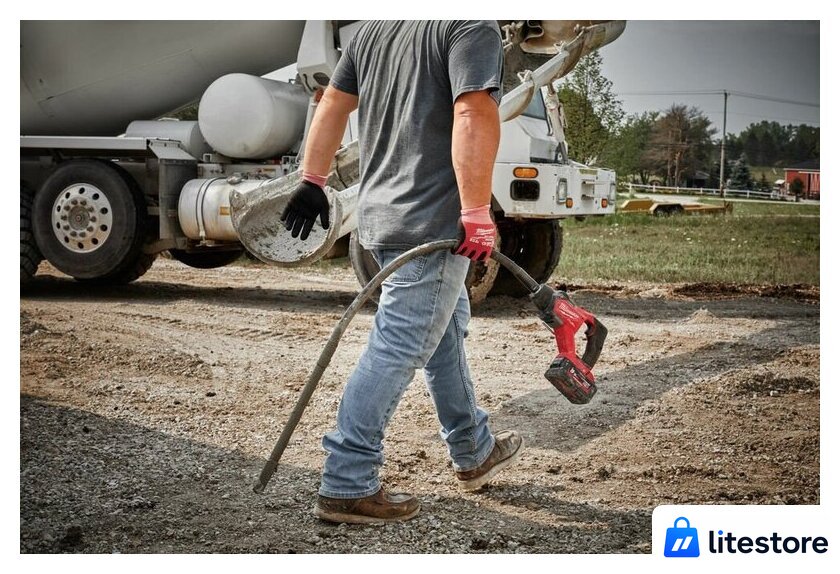 Вибратор глубинный Milwaukee M18 FUEL M18FCVN12-551 4933479597 (с 1-им АКБ) - Изображение №8 — Лайт Стор
