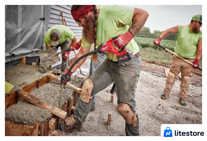 Вибратор глубинный Milwaukee M18 FUEL M18FCVN12-551 4933479597 (с 1-им АКБ) - Изображение №11 — Лайт Стор