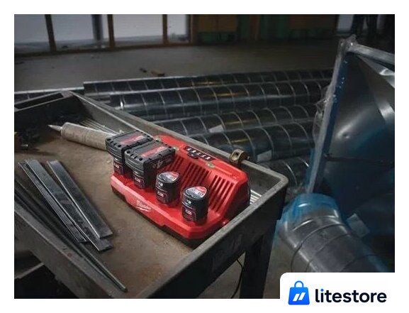 Зарядное устройство Milwaukee M12 C4 4932430554 (12В) - Изображение №5 — Лайт Стор