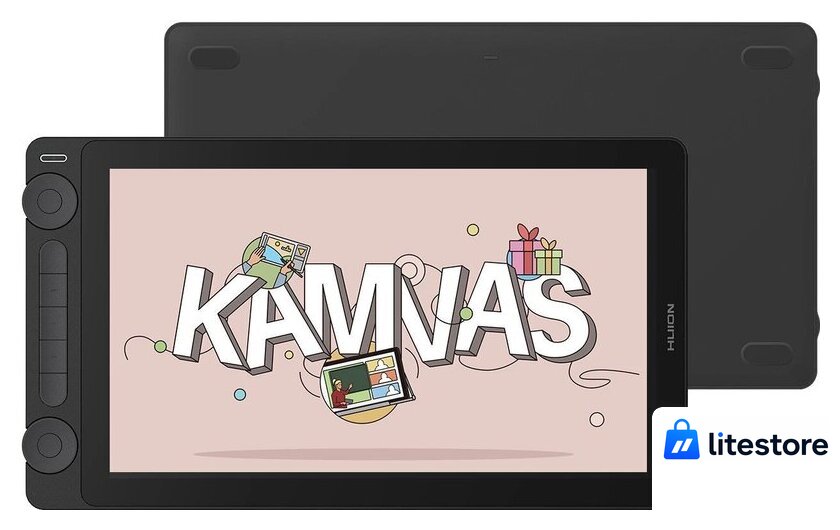 Графический монитор Huion Kamvas 13 Gen 3 (черный) - Изображение №1 — Лайт Стор