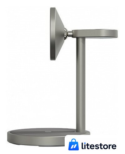 Беспроводное зарядное Magssory Base Pro Wireless Qi2 WCH012t (титановый) - Изображение №2 — Лайт Стор