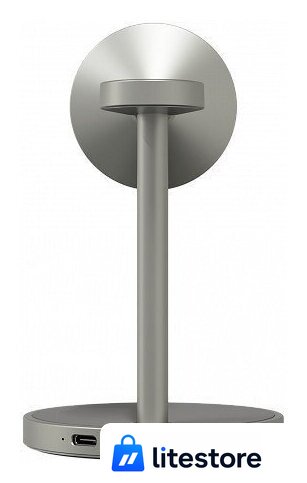Беспроводное зарядное Magssory Base Pro Wireless Qi2 WCH012t (титановый) - Изображение №4 — Лайт Стор