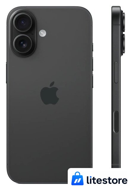 Телефон Apple iPhone 16 128GB (черный) - Изображение №2 — Лайт Стор