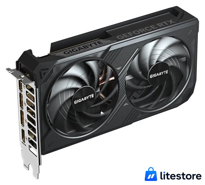 Видеокарта Gigabyte GeForce RTX 5060 Ti Windforce OC 8G GV-N506TWF2OC-8GD - Изображение №1 — Лайт Стор