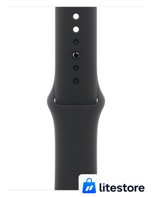 Умные часы Apple Watch Series 11 42 мм (алюминиевый корпус, космический серый/черный, спортивный силиконовый ремешок S/M) - Изображение №3 — Лайт Стор