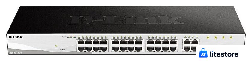 Управляемый коммутатор 2-го уровня D-Link DGS-1210-28/FL2A - Изображение №1 — Лайт Стор