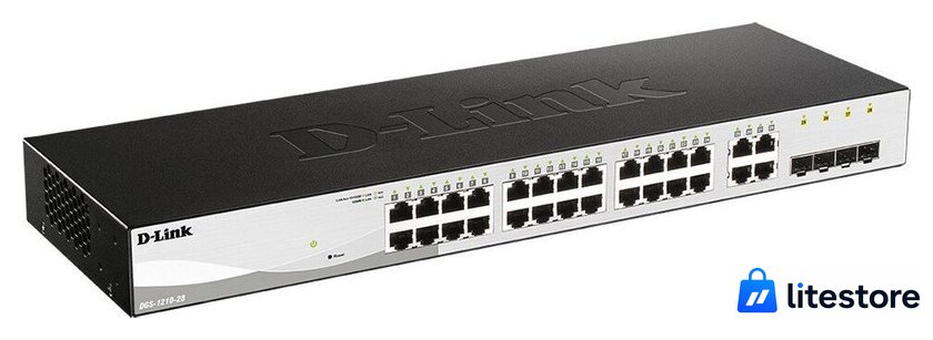 Управляемый коммутатор 2-го уровня D-Link DGS-1210-28/FL2A - Изображение №2 — Лайт Стор
