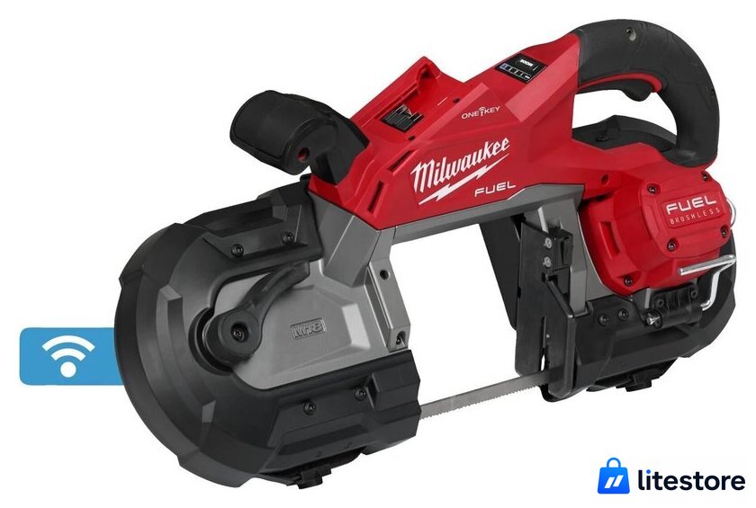 Ленточная пила Milwaukee M18 FBS127DO-0C Fuel One-Key 4933498311 (без АКБ, кейс) - Изображение №2 — Лайт Стор