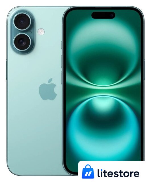 Телефон Apple iPhone 16 256GB (бирюзовый) - Изображение №1 — Лайт Стор